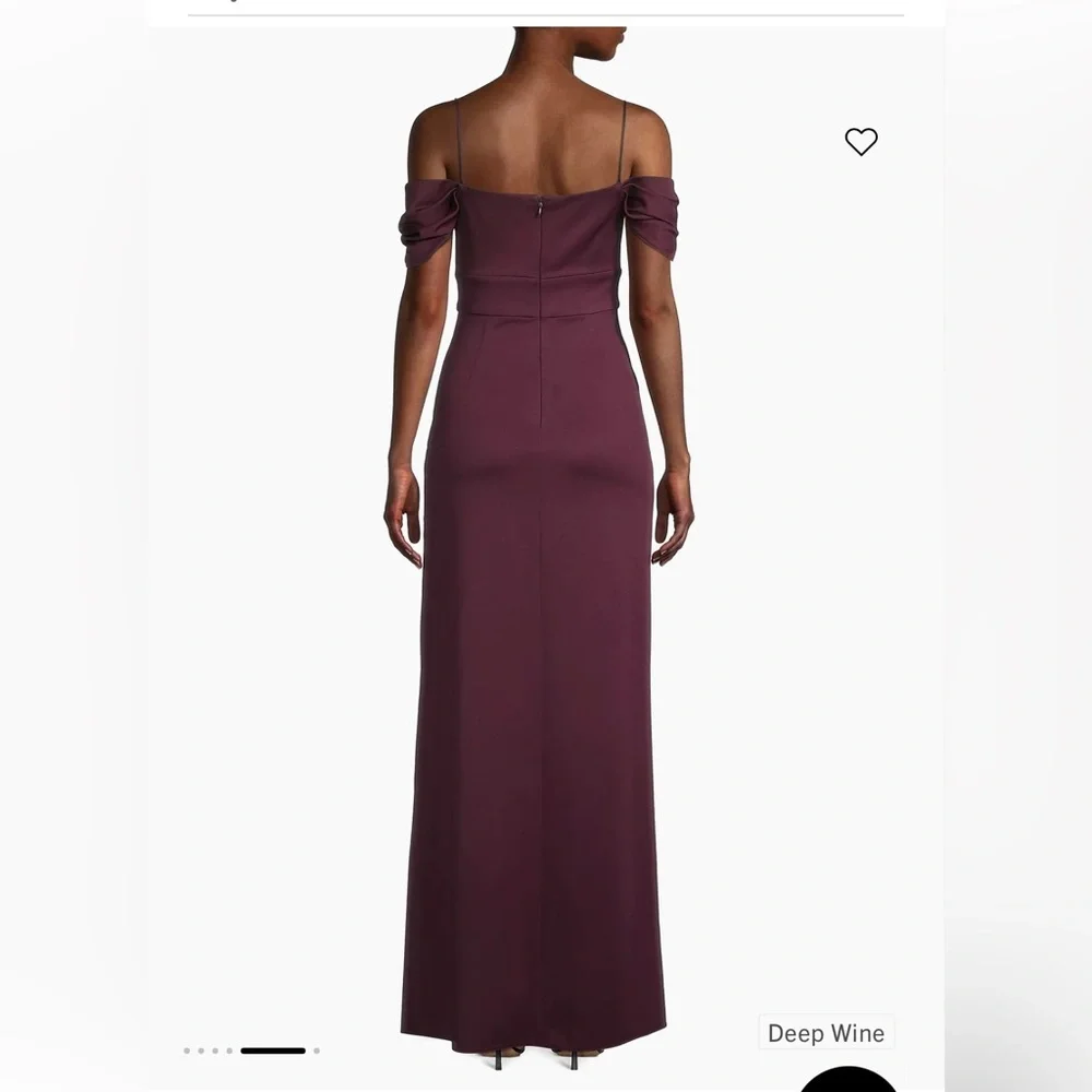 Sachin & Babi Brittany Maxi Sz 4 deep wine - Picture 2 of 5
